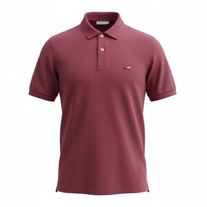 Marc Jacobs Deep Red Polo Shirt